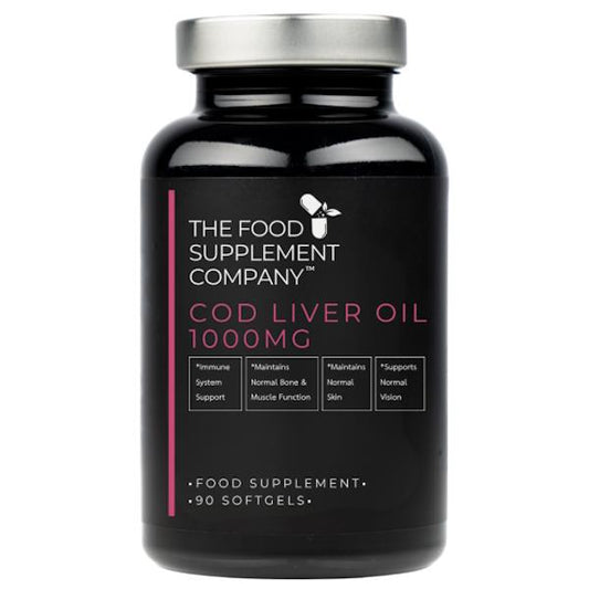FSC Cod Liver Oil 1000mg 90 Softgels (Case of 6)