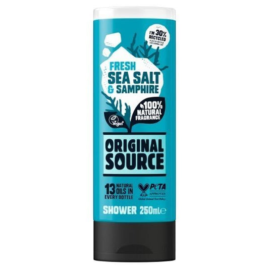 Original Source Fresh Sea Salt & Samphire Shower Gel 250ml (Case of 6)