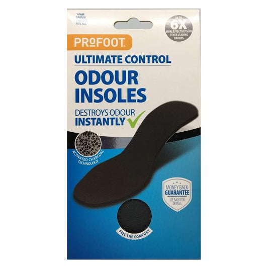 Profoot Ultimate Control Odour Insoles 1 Pair (Case of 4)