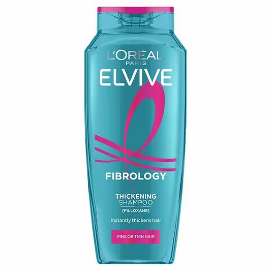 L'Oreal Elvive Fibrology Thickening Shampoo 400ml (Case of 6)