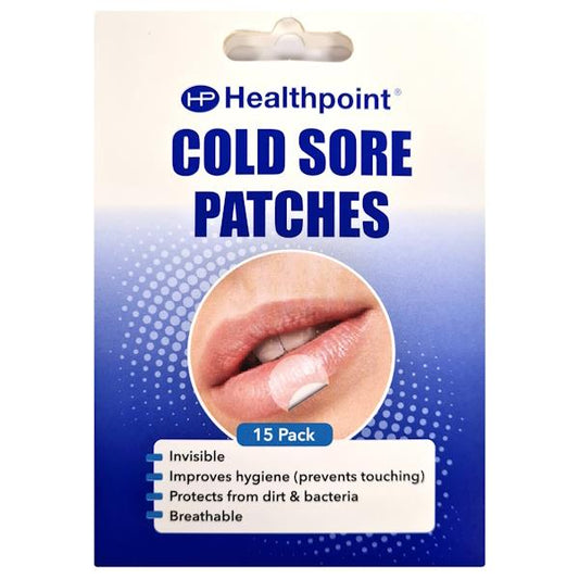 Healthpoint Cold Sore Patches 15 Patches (Case of 12)