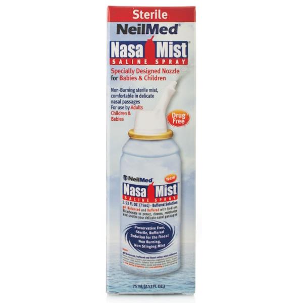 Neilmed Nasamist Saline Spray 75ml (Case of 6)