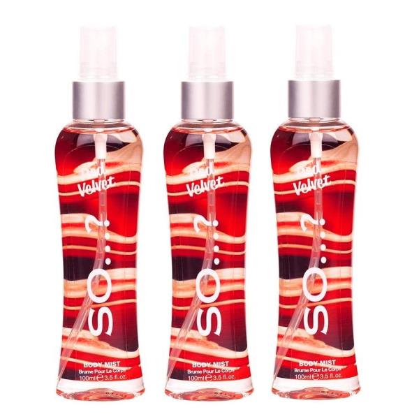 So...? Red Velvet Body Mist 100ml (Case of 3)