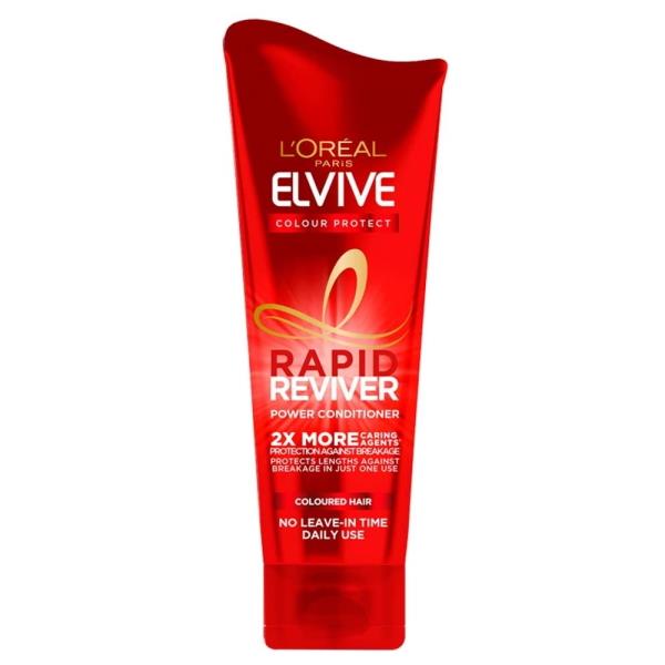 L'Oreal Elvive Colour Protect Rapid Reviver Power Conditioner 180ml (Case of 6)