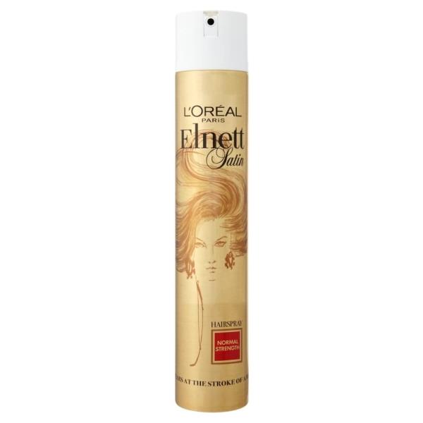 L'Oreal Elnett Satin Hairspray Normal Strength 400ml (Case of 6)