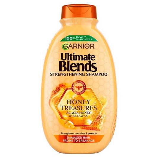 Garnier Ultimate Blends Honey Treasures Shampoo 400ml (Case of 6)