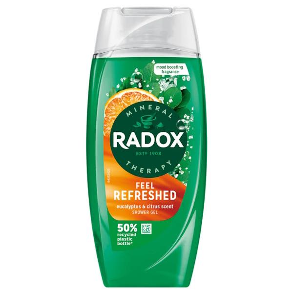 Radox Feel Refreshed Shower Gel 225ml (Case of 6)