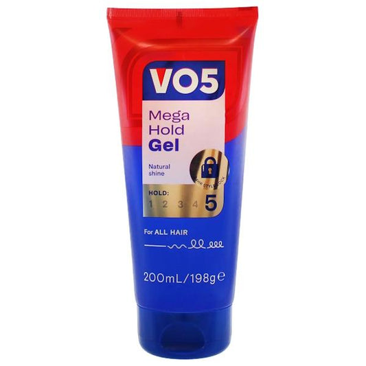 VO5 Mega Hold Gel 200ml (Case of 6)