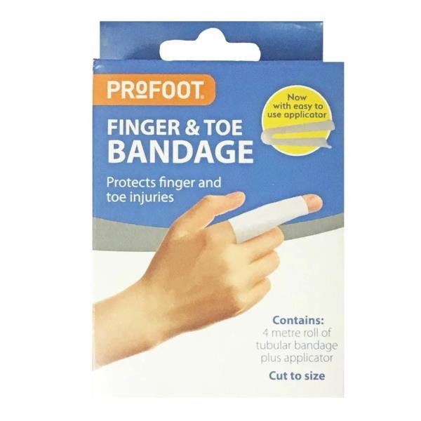 (LT) Profoot Finger & Toe Bandage 4 Metre Roll (Case of 6)