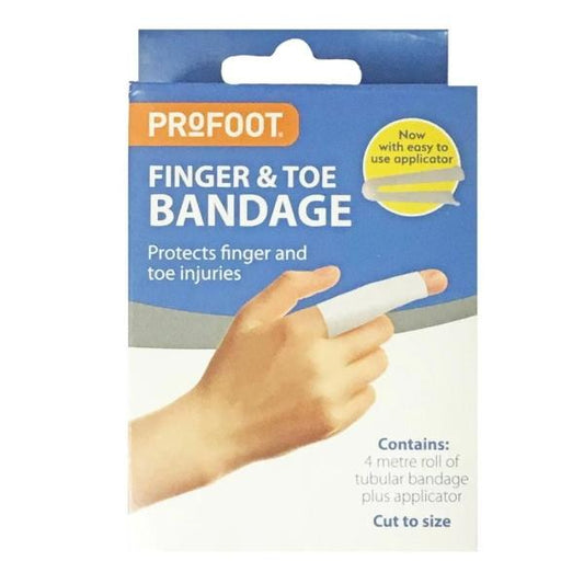 (LT) Profoot Finger & Toe Bandage 4 Metre Roll (Case of 6)