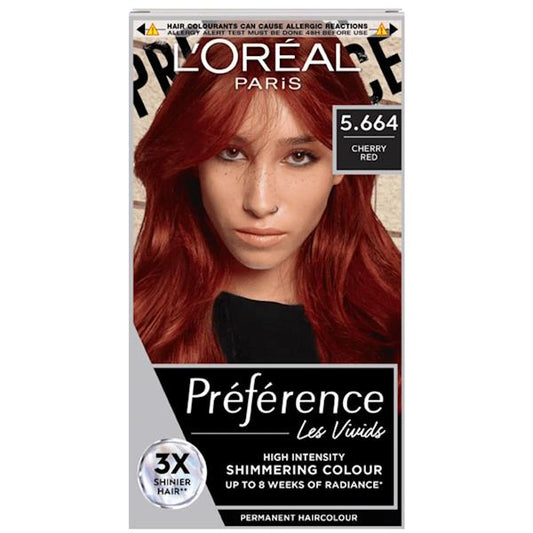 L'Oreal Preference Vivids 5.664 Cherry Red (Case of 3)