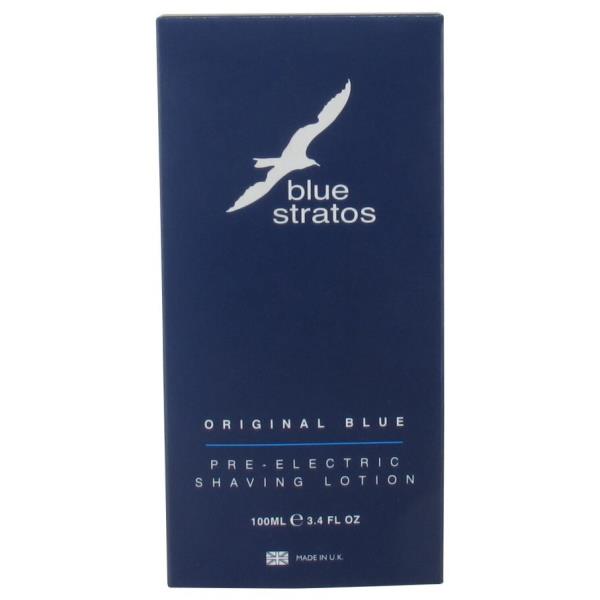 Blue Stratos Original Blue Pre-Electric Shaving Lotion 100ml (Case of 6)