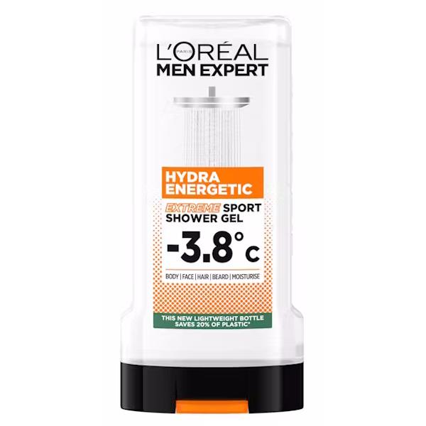 (LT) L'Oreal Men Expert Hydra Energetic Extreme Sport Shower Gel 300ml (Case of 6)