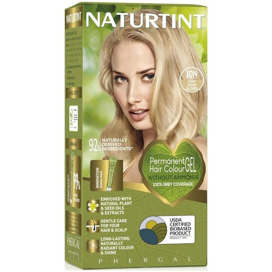 Naturtint Hair Colour Gel 10N Light Dawn Blonde (Case of 3)
