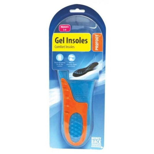(LT) Profoot Comfort Gel Insoles Women's 1 Pair (Case of 4)