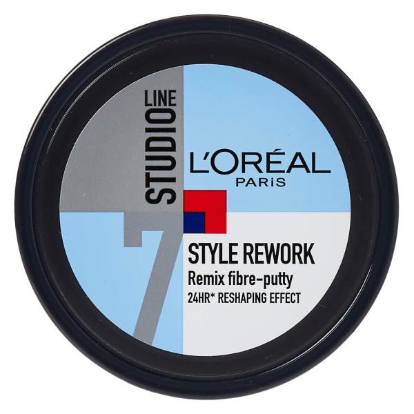 L'Oreal Studio Line Style Rework Remix Fibre Putty 150ml (Case of 6)