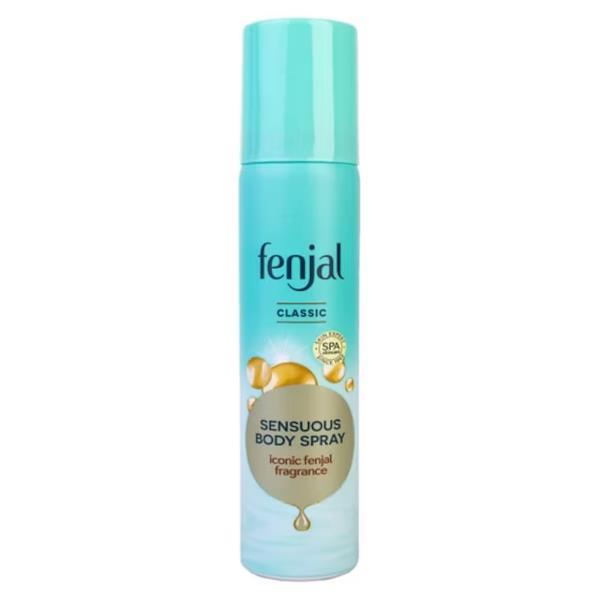 (LT) Fenjal Classic Sensuous Body Spray 75ml (Case of 6)