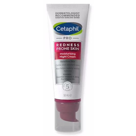 Cetaphil Pro Redness Prone Skin Moisturising Night Cream 50ml (Case of 3)