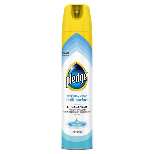 Pledge Everyday Clean Multi-Surface Polish Classic 250ml (Case of 6)