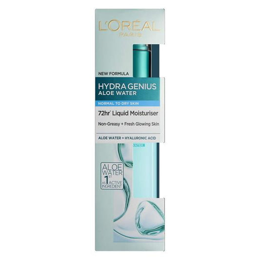 L'Oreal Hydra Genius Liquid Moisturiser Normal To Dry Skin 70ml (Case of 6)