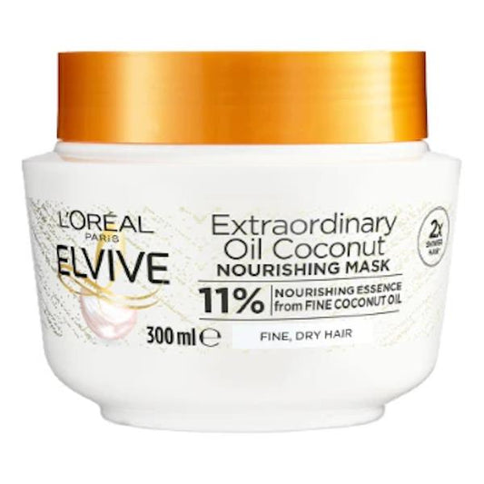 L'Oreal Elvive Extraordinary Oil Coco Multi-Use Mask 300ml (Case of 6)