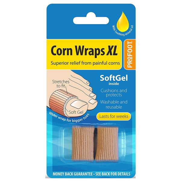 (LT) Profoot Corn Wraps XL (Case of 6)