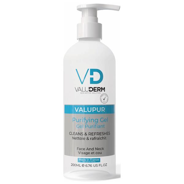 Valuderm Valupur Purifying Gel 200ml (Case of 6)