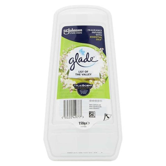 Glade Solid Gel Air Freshener Lily of the Valley 150g (Case of 8)