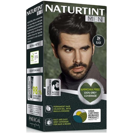 Naturtint Men Hair Colour Gel 1N Black (Case of 3)