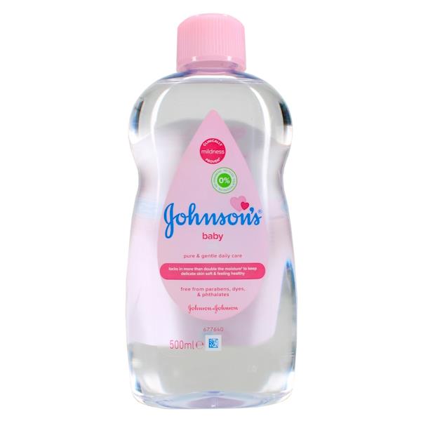 Johnson's Baby Oil 500ml (Case of 6)