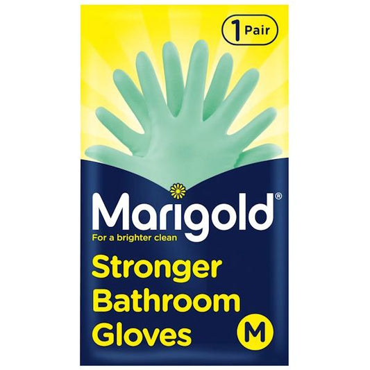Marigold Stronger Bathroom Gloves Medium 1 Pair (Case of 6)