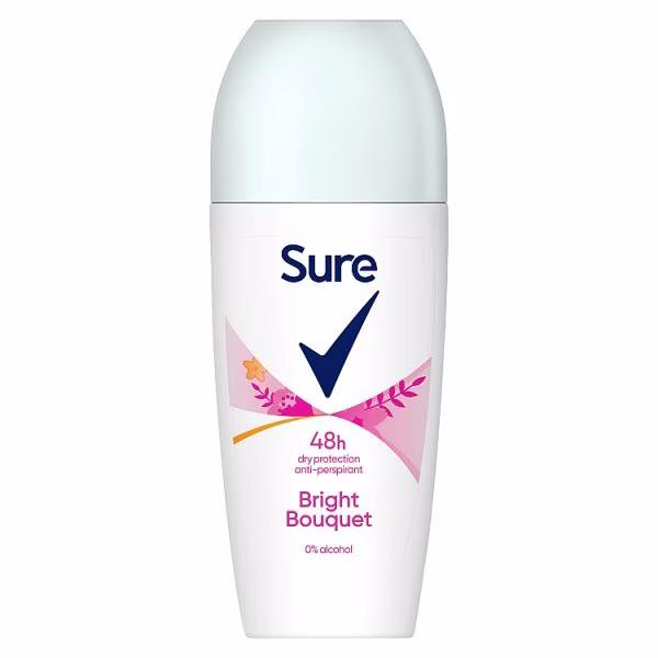 Sure Bright Bouquet Anti-Perspirant Roll On 50ml (Case of 6)