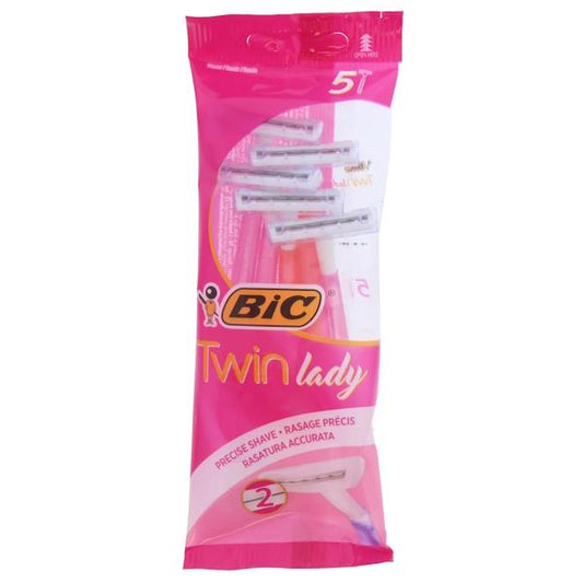 Bic Twin Lady 5 Disposable Razors (Case of 20)