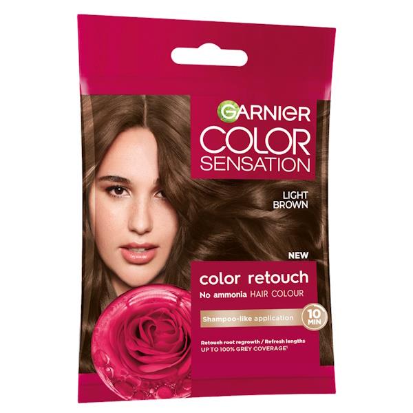 Garnier Color Sensation Color Retouch 5.0 Light Brown (Case of 6)