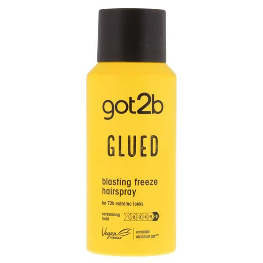 Schwarzkopf Got2b Glued Blasting Freeze Hairspray 100ml (Case of 6)