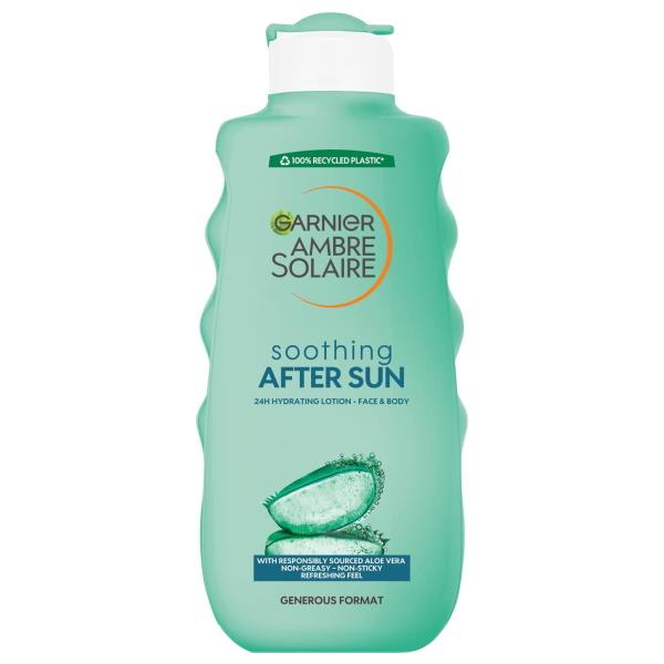 (LT) Garnier Ambre Solaire Aftersun Soothing Hydrating Lotion 400ml (Case of 6)