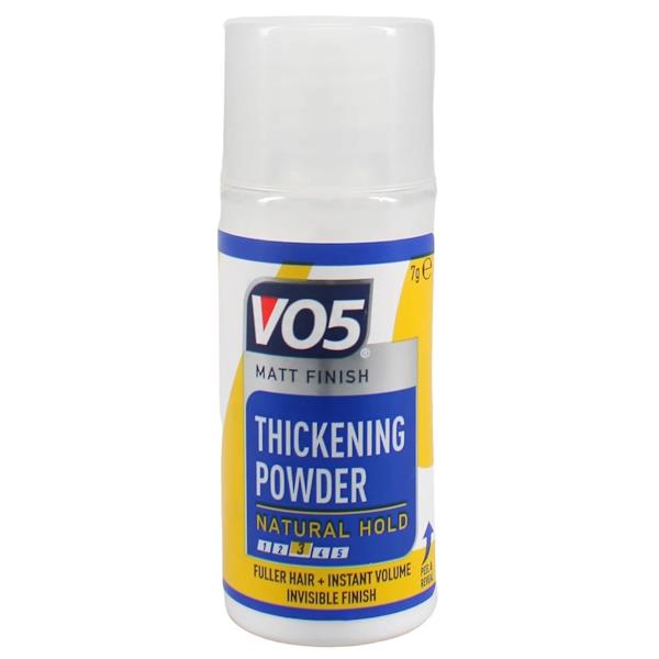 VO5 Thickening Powder Natural Hold 7g (Case of 6)