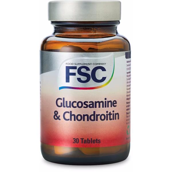 FSC Glucosamine & Chrondroitin 30 Tablets (Case of 6)