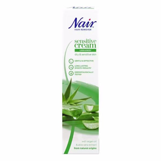 Nair Hair Remover Sensitive Cream Legs & Body 100ml (Case of 12)