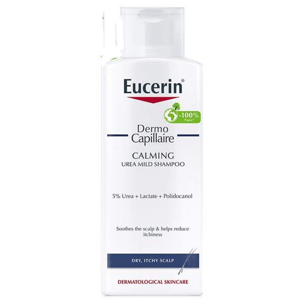 Eucerin Derma Capillaire Calming Urea Mild Shampoo 250ml (Case of 3)