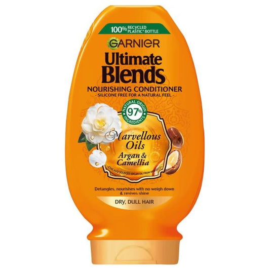 Garnier Ultimate Blends Marvellous Oils Conditioner 400ml (Case of 6)