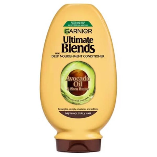 (LT) Garnier Ultimate Blends Avocado Oil & Shea Butter Conditioner 250ml (Case of 6)