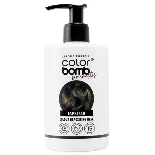 (LT) Jerome Russell Color Bomb Brunettes Espresso Colour Depositing Mask 300ml (Case of 6)