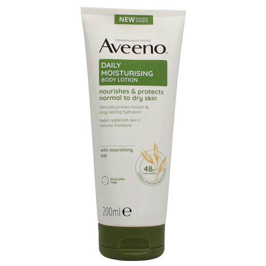 Aveeno Daily Moisturising Body Lotion 200ml (Case of 6)