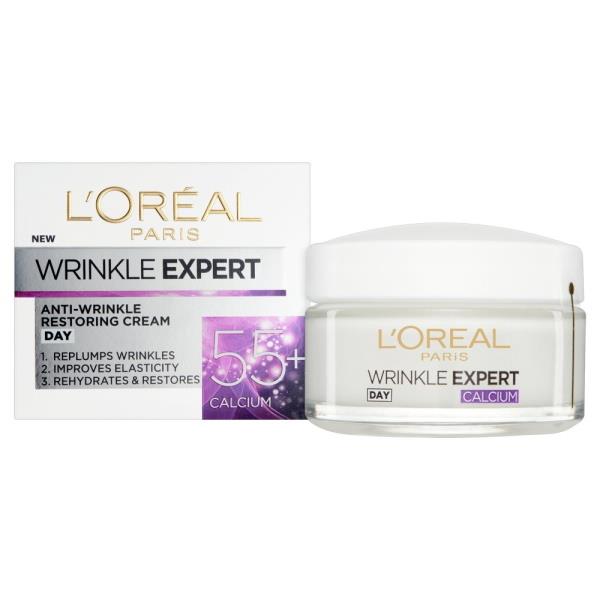(LT) L'Oreal Wrinkle Expert 55+ Anti-Wrinkle Day Cream 50ml (Case of 6)