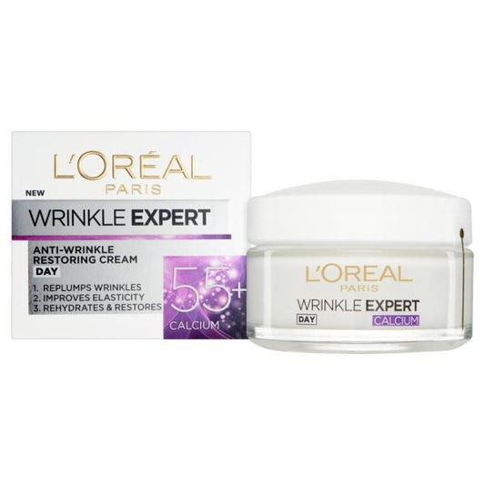 (LT) L'Oreal Wrinkle Expert 55+ Anti-Wrinkle Day Cream 50ml (Case of 6)