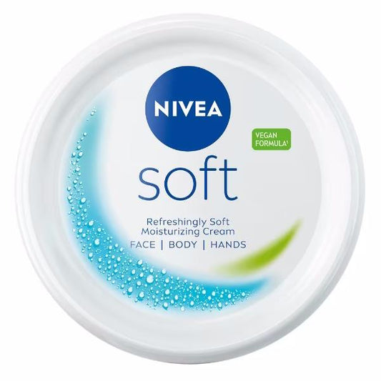 Nivea Soft Moisturising Cream 200ml (Case of 3)
