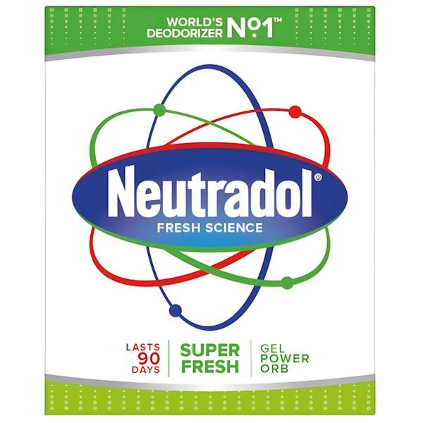 Neutradol Gel Power Orb Super Fresh 135g (Case of 12)