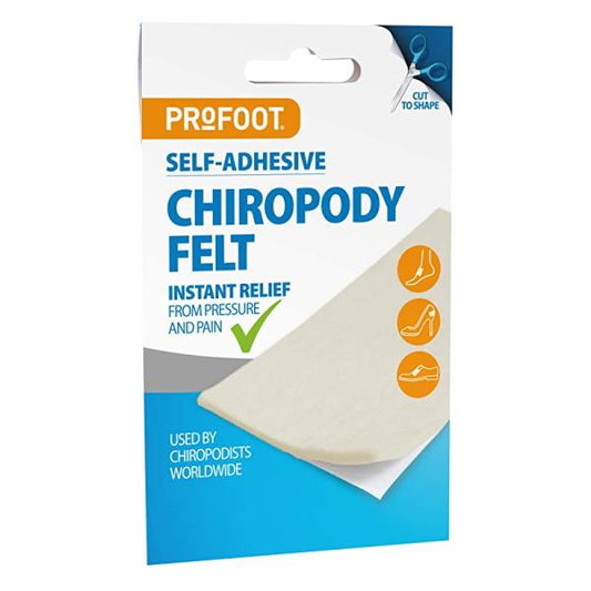 Profoot Self-Adhesive Chiropody Felt (Case of 12)