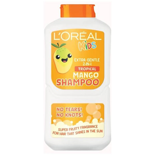 L'Oreal Kids 2in1 Tropical Mango Shampoo 310ml (Case of 12)